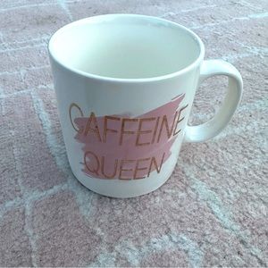 Coffee Caffinated Queen Coffee Mug & Decaffeinated Sign